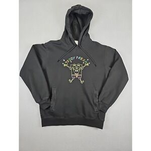 Teddy Fresh Spongebob‎ Hoodie Men's Medium Black Pullover Embroidered 2020